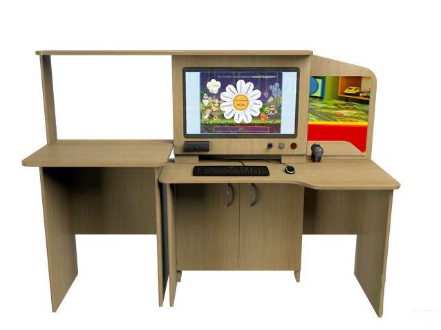 Мультимедийный образовательный интерактивный развивающий логопедический стол AV-комплекс Logo 15