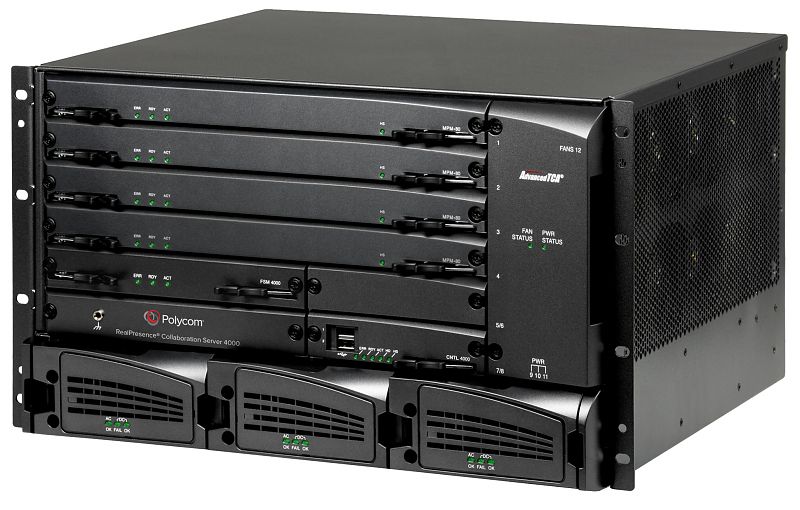 Сервер видеконференцсвязи Polycom RMX 4000/MPMRx IP only VRMX4240HDRX-RU