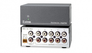 Усилитель-распределитель Extron 1:5 MDA 5A RCA 60-441-01 стерео аудио сигналов на RCA разъемах.