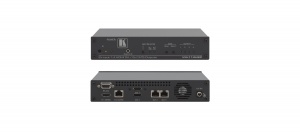 Передатчик Kramer VM-114H2C сигнала HDMI с одного из 2 входов (TP или HDMI) на 2 выхода HDMI и на 2 выходав кабель витой пары (TP)