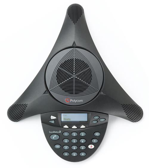 Конференц телефон Polycom SoundStation2 (analog) conference phone with display 2200-16000-122