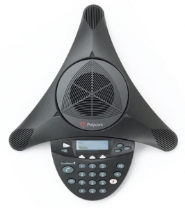 Конференц телефон Polycom SoundStation2 (analog) conference phone without display 2200-15100-122