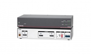 Усилитель-распределитель Extron 1:2 DP DA2 60-1221-01 сигнала DisplayPort и встроенного цифрового аудио, технологии EDID Minder, Key Minder, HDCP совместимый, разрешение 2560x1600 60 Hz, HDTV 1080p/60, управление RS-232.