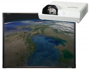 Интерактивный комплекс Promethean ActivBoard Touch DryErase 10 касаний и КФ проектор Panasonic PT-TX320E 600034