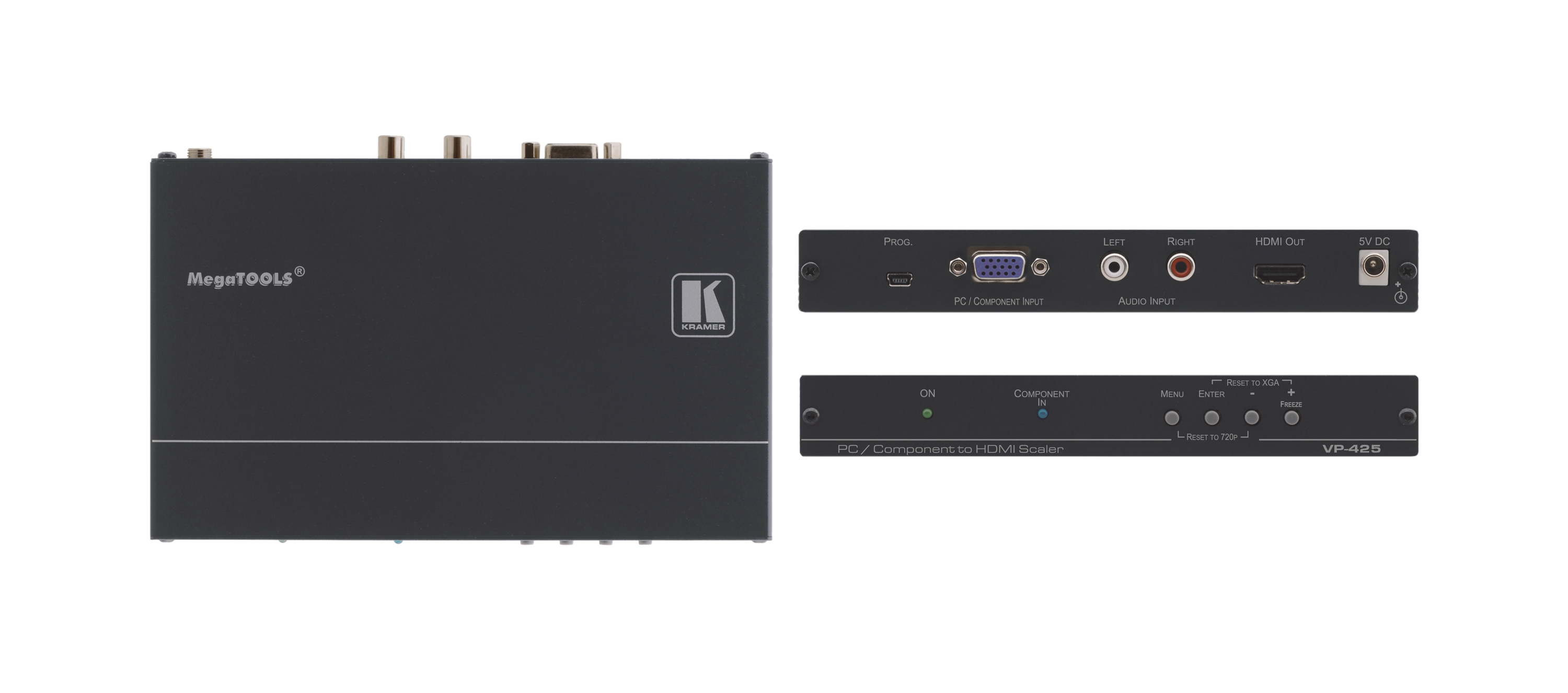 Масштабатор Kramer Масштабатор Kramer Electronics [VP-425] ProScale видеосигналов VGA или HDTVс выходомHDMI