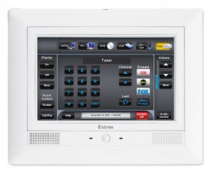 Сенсорная панель Extron 60-1394-03 TLP Pro 720M 7" Wall Mount TouchLink Pro Touchpanel - White