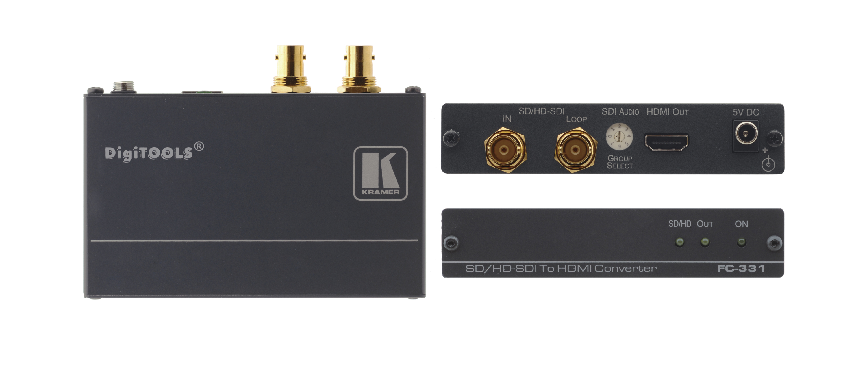 Преобразователь Kramer сигналов SDI/HD-SDI 3G в сигнал HDMI 1.3 (1 выход)