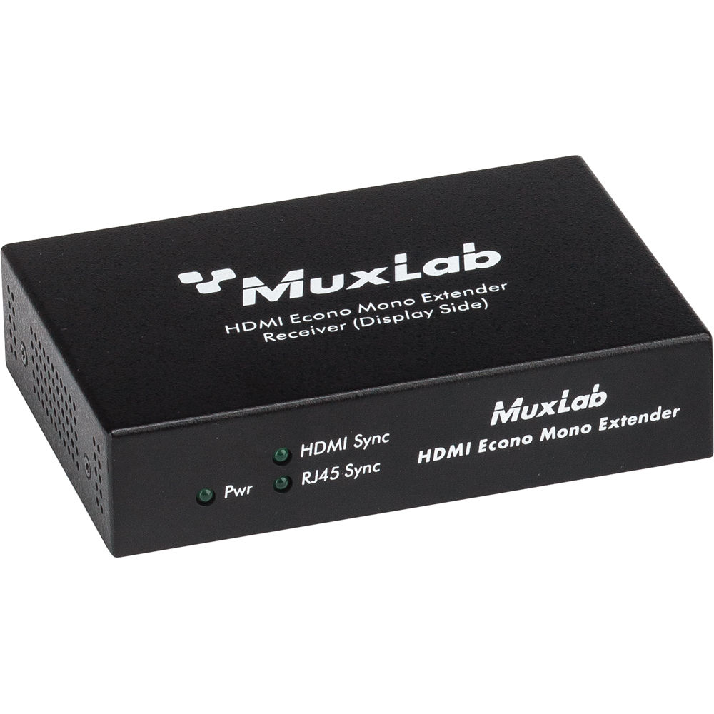 Приёмник MuxLab HDBT / HDMI, управление IR, UHD-4K до 70м,питание 220 MuxLab 500451-RX