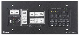 Контроллер Extron MLC 226 IP DV+ Enhanced серии MediaLink Ethernet Control and Integrated DVD and VCR IR Control