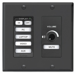 Контроллер Extron 60-1182-02 MLC 64 RS VC D MediaLink Controller With Volume Control Knob - Decora Wallplate