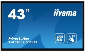 Интерактивный дисплей Iiyama T4361MSC-B1