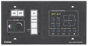 Контроллер Extron 60-818-82 MLC 104 IP Plus DV+ серии MediaLink Ethernet Control and Integrated DVD and VCR IR Control