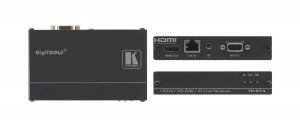 Приёмник Kramer TP-574 сигнала HDMI, RS-232 и ИК из кабеля витой пары (TP), поддержка HDCP, HDMI 1.3, HDTV, двунаправленные интерфейсы RS-232 и IR, 1.65Gbps.