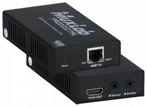 Приёмник MuxLab HDBT / HDMI с PoC, разрешение 4K/60 MuxLab 500412-RX